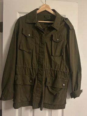 Banana Republic Olive Green Utility Jacket